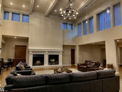  I am needing some ideas for my living room. It’s a big space and I feel I need something grand on either side and on the mantle. Thanks in advance.,family room,luxury home interior,bonus room,living 