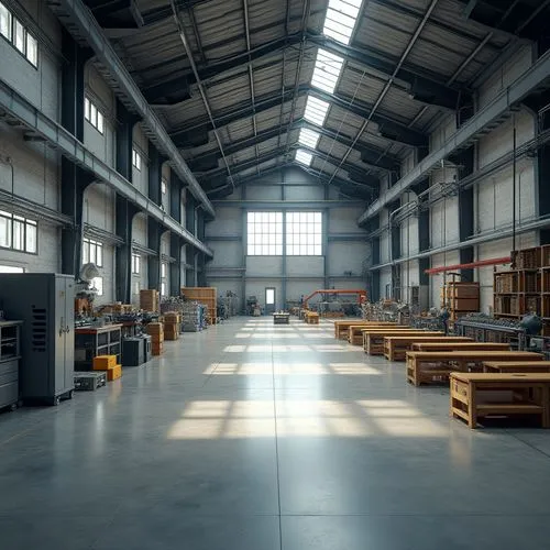 industrial hall,empty factory,warehouse,warehouses,factory hall,warehousing,manufactory,usine,dogpatch,hangars,hangar,industrial building,carreau,industrielle,fabrik,factories,warehouseman,manufacturability,manufactures,workpieces,Photography,General,Realistic