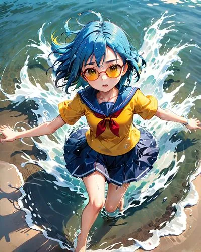 manami,himawari,ocean,nagisa,tsugumi,sayaka,Anime,Anime,Realistic