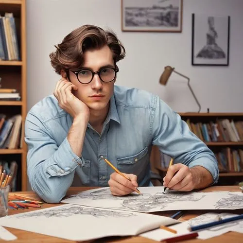 male poses for drawing,drawing course,roy lichtenstein,draughtsman,illustrator,illustrators,frame drawing,penniman,artist portrait,nerdy,ginsberg,watercolourist,lace round frames,draftsmen,reading glasses,sekowsky,melnikov,bernhoft,kurz,draftsman,Photography,Black and white photography,Black and White Photography 09