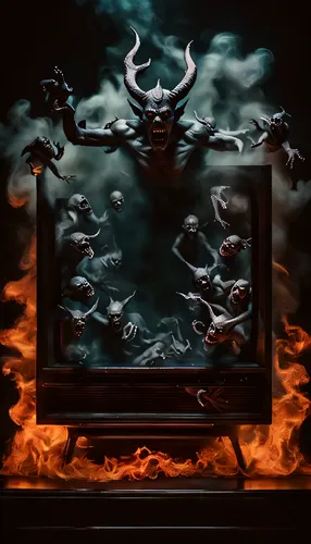 cauldron,door to hell,fire screen,dark cabinetry,devil wall,steam icon,buddhist hell,fireplace,burning house,fire background,fireplaces,inferno,purgatory,devil,effigy,flickering flame,fire place,dark 