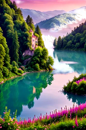 landscape background,river landscape,beautiful landscape,purple landscape,beautiful lake,nature landscape,nature background,background view nature,landscape nature,mountain landscape,fantasy landscape,alpine lake,alpine landscape,evening lake,mountainous landscape,nature wallpaper,mountain lake,mountainlake,mountain scene,splendid colors,Conceptual Art,Fantasy,Fantasy 24