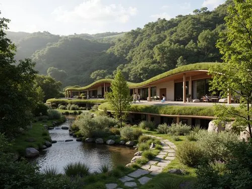 amanresorts,garsington,meadowood,ecovillages,fallingwater,ecovillage,lefay,cottars,amoenus,greenforest,rivendell,landscape designers sydney,ballymaloe,japanese garden,pavillon,forest house,wormsley,tea garden,bovey,landscape design sydney