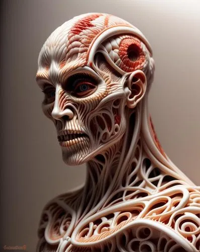 sculpt,scarification,sculpts,zygon,sculpted,plastination,wood carving,asaro,plastinated,splichal,biomechanical,fractalius,bodypainting,humanoid,bodypaint,png sculpture,bajoran,carved wood,wood elf,bod