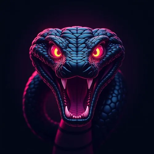 vipera,cobra,serpent,oscura,basilisk,venomous snake,Unique,Design,Logo Design