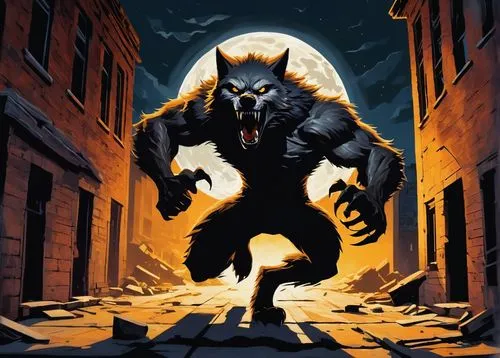 werewolf,wolfman,werewolves,howling wolf,krampus,wolf,wolverine,feral,nine-tailed,the wolf pit,wolves,gargoyles,wolfdog,game illustration,wolf bob,jackal,alley cat,tasmanian devil,gargoyle,snarling,Art,Artistic Painting,Artistic Painting 27