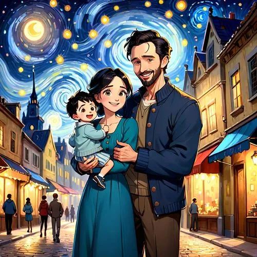 istiklal,french digital background,estrellas,estrelas,coraline,guzaarish,Anime,Anime,Cartoon