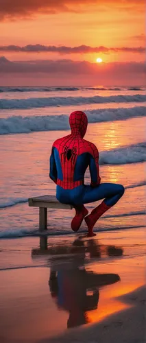 spiderman,spider-man,spider man,surfer,superhero background,surfing,the suit,red super hero,daredevil,wetsuit,superhero,surfing equipment,dead pool,pismo beach,venice beach,webs,webbing,santa monica,super hero,web,Photography,Artistic Photography,Artistic Photography 10