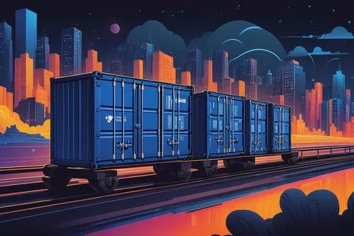 container train,shipping container,cargo containers,freight,freightways,container freighter,shipping containers,container freighters,container transport,containerization,containerized,containers,boxcars,merchant train,container,containable,freights,freight trains,through-freight train,inland port,Illustration,Vector,Vector 09