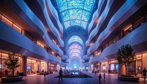 the dubai mall entrance,galleria,largest hotel in dubai,costanera center,masdar,esteqlal,atrium,potsdamer platz,titanum,danube centre,tallest hotel dubai,glass building,abdali,difc,rivercenter,atriums,rotana,zeil,dubia,galeries