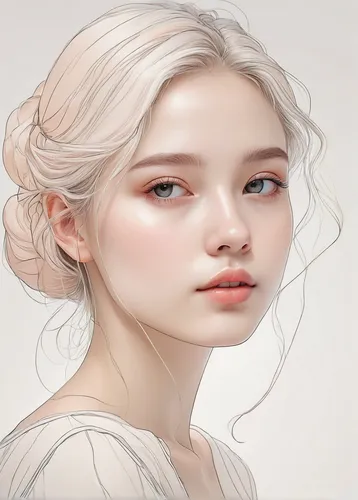 fantasy portrait,pale,digital painting,eglantine,girl portrait,white lady,mystical portrait of a girl,natural cosmetic,digital art,fae,elven,girl drawing,portrait background,blanche,portrait of a girl,cosmetic brush,illustrator,white rose snow queen,romantic portrait,rosehips,Photography,General,Natural