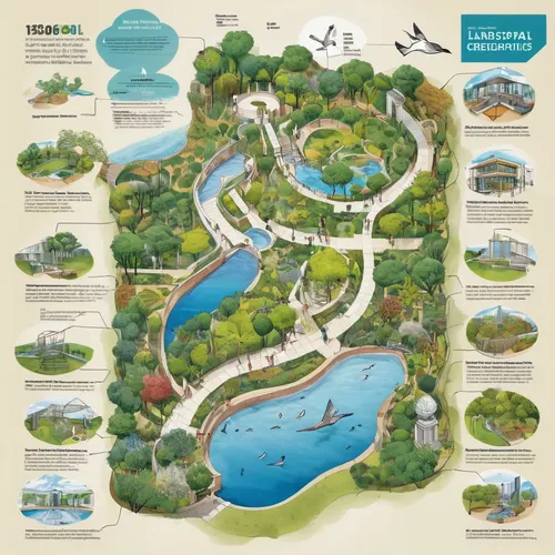 water courses,artificial islands,crocodile park,artificial island,landscape plan,river course,peasholm park,the disneyland resort,attractions,water resources,raft guide,rotorua,infographic elements,bird park,the shoals course,swim ring,lagoon,dolphinarium,herman park zoo,diamond lagoon,Unique,Design,Infographics