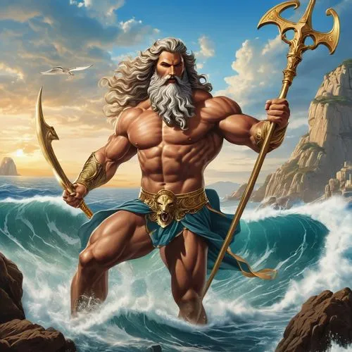 poseidon,sea god,atlantean,god of the sea,manannan,parashuram,aquaman,angra,odysseus,aegir,parashurama,vishwamitra,dagda,bhishma,ossian,oceanus,sveinn,namor,mahadeva,herakles,Photography,General,Realistic