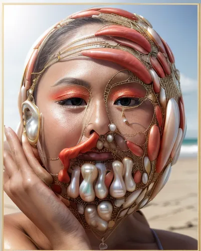 cosmetic,oil cosmetic,beauty mask,natural cosmetic,cosmetics,gold mask,golden mask,medical face mask,diving mask,pollution mask,head stuck in the sand,clay mask,cosmetic brush,breathing mask,cosmetics counter,sand seamless,facial,medical mask,beauty face skin,fractalius,Realistic,Jewelry,Seaside