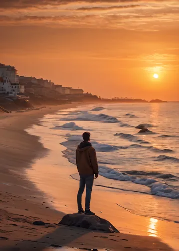 man at the sea,easter sunrise,chesil beach,cape cod,sunrise beach,carlsbad,provincetown,beach landscape,beach walk,walk on the beach,sunset beach,lido di ostia,scheveningen,normandie region,algarve,bournemouth,sylt,loving couple sunrise,huntington beach,viareggio,Photography,General,Natural