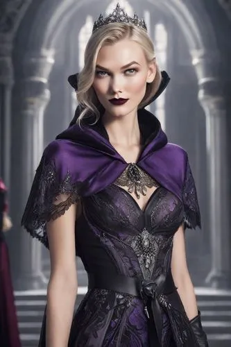 violet head elf,dark purple,gothic fashion,dark elf,vampire woman,dodge warlock,purple,vampire lady,vampire,la violetta,violet,the enchantress,sorceress,gothic dress,veil purple,dracula,gothic style,gothic woman,viola,evil woman,Photography,Cinematic