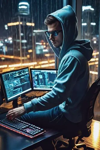 cybertrader,cybercriminals,man with a computer,cyber crime,cyberathlete,hacker,cybercafes,anonymous hacker,cybercrimes,genocyber,cypherpunks,cybersurfing,cybermedia,cyberterrorism,cybercrime,bitdefender,cybersecurity,cyberpunk,cyberscene,cyberarts,Illustration,American Style,American Style 10