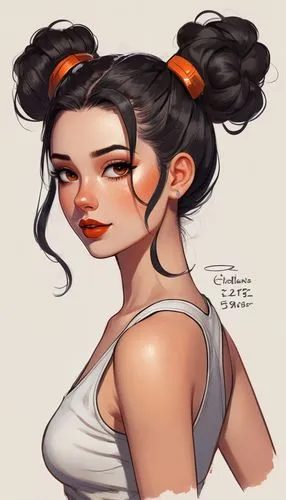 leia,xiaoyu,mulan,mahvash,chiaradia,amidala,chunli,topknot,updo,chell,oriental girl,jasmine,geisha girl,ponytail,chun,jasmine blossom,geisha,kimiko,pony tails,zhiwen,Unique,Design,Character Design