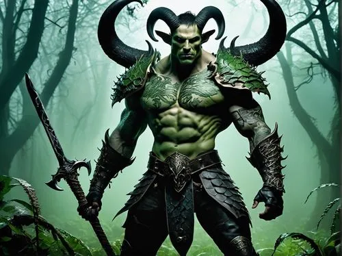 aaa,patrol,orc,cleanup,daemon,green goblin,green dragon,druid,green skin,half orc,aa,dark elf,fantasy warrior,heroic fantasy,faun,black warrior,devil's golf course,alien warrior,pagan,green dragon vegetable,Illustration,Children,Children 02