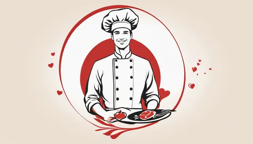 chef's uniform,men chef,chef,valentine clip art,caterer,cooking book cover,valentine's day clip art,pastry chef,chef's hat,chef hat,catering service bern,red cooking,heart clipart,food and cooking,restaurants online,retro 1950's clip art,entrecote,waiter,chef hats,cookware and bakeware,Unique,Design,Logo Design