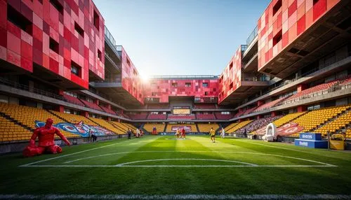 pitchside,bayarena,molineux,nippert,villareal,estadio,stadiums,maracana,stadia,villarreal,mestalla,the hive,suncorp,thomond,stdm,football stadium,anfield,highmark,rfk stadium,fedexfield