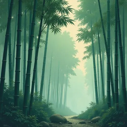 foggy forest,forest background,green forest,forest landscape,forest,bamboo forest