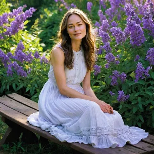 emilia,beautiful girl with flowers,kurylenko,shailene,dillahunt,spearritt,everwood,luddington,galadriel,girl in flowers,kreuk,arwen,osnes,lilac blossom,tunney,benoist,meadow,daveigh,white with purple,prinsloo,Conceptual Art,Fantasy,Fantasy 08