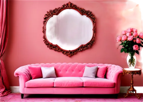 damask background,beauty room,ornate room,pink background,peony frame,interior decoration,pink chair,rose frame,pink round frames,interior decor,art deco frame,decorative frame,bedchamber,wall decoration,decore,derivable,redecorate,decor,decors,rose pink colors,Photography,Documentary Photography,Documentary Photography 29
