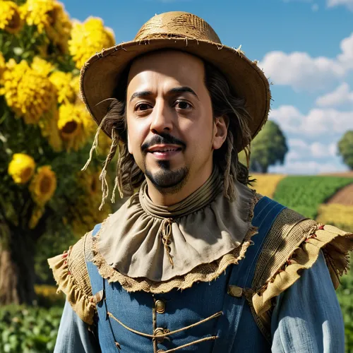 don quixote,bard,guy fawkes,leonardo devinci,musketeer,pollino,bornholmer margeriten,scarecrow,goatherd,jonquils,viticulture,dutch smoushond,art bard,douglas' meadowfoam,canola,valensole,sint rosa festival,hamelin,yellow mustard,bartholomew,Photography,General,Realistic