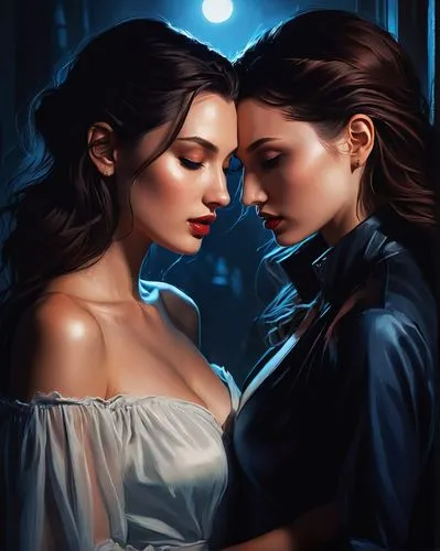 seana,sorceresses,game illustration,romantic portrait,magdelena,garamantes,dhampir,sci fiction illustration,sanel,noblewomen,dreamfall,priestesses,two girls,temptresses,derivable,heiresses,damsels,coupled,melian,fantasy picture,Conceptual Art,Fantasy,Fantasy 17