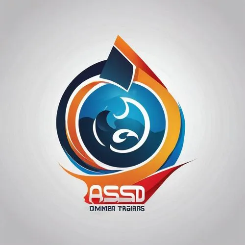 a colorful abstract logo on white background,asiasec,assaad,asadi,assar,asn,asmi,Unique,Design,Logo Design