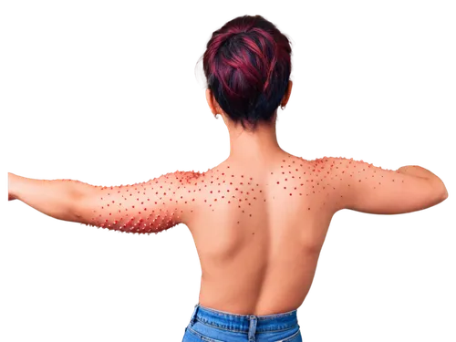 connective back,coral-spot,polka dot pattern,red-hot polka,chiropractic,my back,shoulder pain,inflammation,woman's backside,polka dot,spots,homeopathically,cupping therapy,red hot polka,back pain,polka,dermatology,paint spots,trypophobia,dots,Illustration,Realistic Fantasy,Realistic Fantasy 29