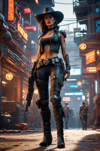 cyberpunk,mercenary,lara,enforcer,renegade,girl with a gun,girl with gun,neottia nidus-avis,nora,operator,ranger,the hat-female,nova,infiltrator,terminator,woman holding gun,mute,cobra,pubg mascot,nomad