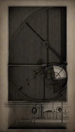 estilo industrial, fondo negro, papel,parabolic mirror,pioneer 10,orrery,scientific instrument,barograph,porthole,naval architecture,circular staircase,frame drawing,telescope,house drawing,architect 