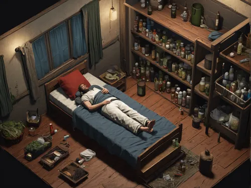 sleeping room,dormitory,an apartment,apartment,tenement,one room,one-room,boy's room picture,apothecary,shared apartment,abandoned room,rooms,room,studio ghibli,bedroom,attic,apartment house,doll's house,room creator,cocoon,Illustration,Black and White,Black and White 01