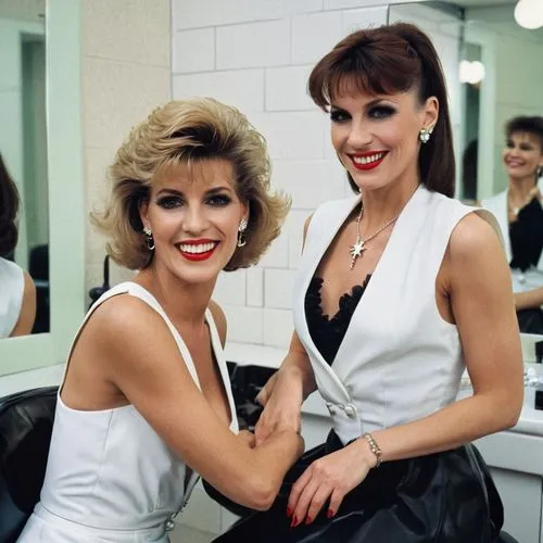 judds,beauty icons,boufflers,gennifer,anousheh,rockettes,ardant,grease,dalida,fosse,silkwood,vandellas,desilu,velvelettes,bananarama,leclaire,retro women,divas,reinas,singer and actress,Photography,General,Realistic