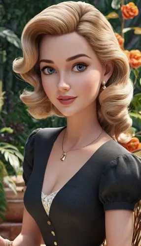 princess anna,rosalyn,liesel,dorthy,rosalinda,duchesse,Unique,3D,3D Character