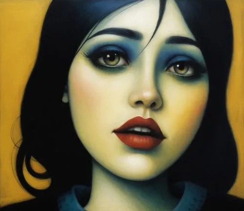 musidora,molko,jasinski,viveros,dita,dennings,daffney,pop art woman,tretchikoff,paschke,mousseau,rone,pop art girl,vampire woman,lempicka,gothic portrait,rankin,helnwein,lacombe,gothika,Illustration,A