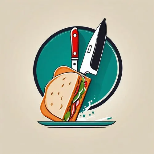 a knife killing a sandwich

,retro 1950's clip art,flat blogger icon,vector illustration,hoagies,food icons,panino,remoulade,apple pie vector,diet icon,sandwiches,vector graphic,blogger icon,vector de