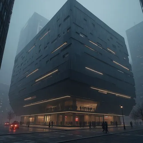 morphosis,graecorum,bjarke,koolhaas,snohetta,oscorp,alchemax,adjaye,kimmelman,urbis,mvrdv,brutalism,safdie,render,unbuilt,cubic house,kirrarchitecture,cube house,penumbra,gotham,Photography,General,Realistic