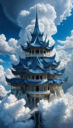 asian architecture,pagodas,hall of supreme harmony,stone pagoda,roof landscape,the golden pavilion,world digital painting,golden pavilion,shuozhou,imaginasian,imagawa,fantasy picture,buddhist temple,qingnian,huanghua,tianxia,rongfeng,fantasy landscape,oriental,bird kingdom,Conceptual Art,Fantasy,Fantasy 11