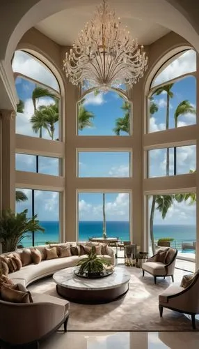 luxury home interior,oceanfront,sunroom,oceanview,ocean view,penthouses,palmbeach,beachfront,breakfast room,fisher island,great room,palmilla,window with sea view,luxury property,luxury home,family room,living room,beautiful home,stucco ceiling,florida home,Illustration,Black and White,Black and White 08