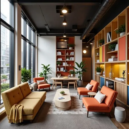 modern office,creative office,apartment lounge,loft,search interior solutions,contemporary decor,interior design,lofts,bureaux,offices,andaz,modern decor,interior modern design,clubroom,steelcase,furnished office,gensler,bookshelves,working space,shared apartment