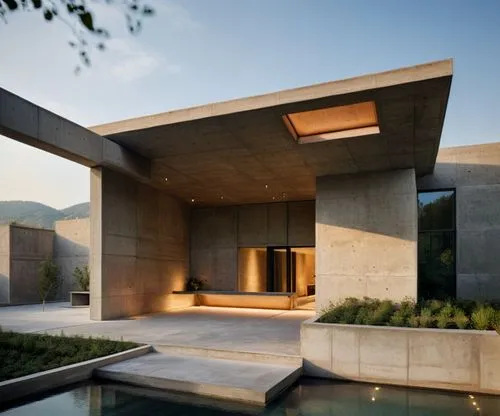 corten steel,dunes house,modern house,cubic house,modern architecture,cube house,exposed concrete,roof landscape,concrete ceiling,pool house,residential house,house in mountains,futuristic architectur