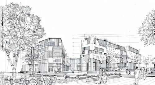 street plan,multistoreyed,urban design,new housing development,palo alto,kirrarchitecture,mixed-use,townscape,urban development,apartment buildings,white buildings,croydon facelift,foster city,townhouses,line drawing,urban landscape,residences,arq,residential area,åkirkeby