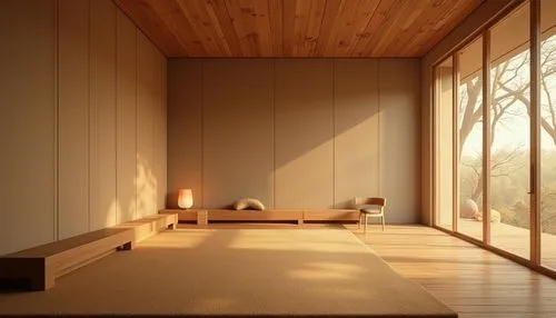 japanese-style room,tatami,ryokan,ryokans,modern room,dojo,bedroom,wooden sauna,zen,tea ceremony,zazen,morning light,modern minimalist lounge,japanese zen garden,living room,saunas,wood window,livingroom,chanoyu,render,Photography,General,Realistic