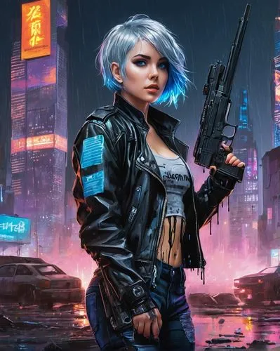 cyberpunk,cyberpunks,domino,cyberdog,neuromancer,cyberangels,shadowrun,renegade,polara,postapocalyptic,girl with gun,motoko,kaidan,replicant,askani,futuristic,nyx,girl with a gun,asari,dystopian,Conceptual Art,Graffiti Art,Graffiti Art 08