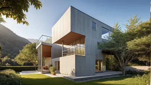 cubic house,modern house,passivhaus,modern architecture,dunes house,cube house,prefab,glickenhaus,inverted cottage,house in the mountains,revit,house in mountains,frame house,fresnaye,3d rendering,house shape,vivienda,smart house,lohaus,timber house,Photography,General,Realistic