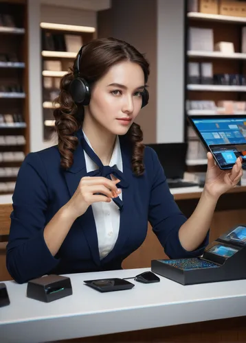 wireless headset,telephone operator,customer experience,bluetooth headset,tablets consumer,receptionist,video-telephony,customer service,customer service representative,telesales,electronic payments,salesgirl,telemarketing,switchboard operator,telephony,cashier,headset,woman holding a smartphone,expenses management,girl at the computer,Art,Classical Oil Painting,Classical Oil Painting 40