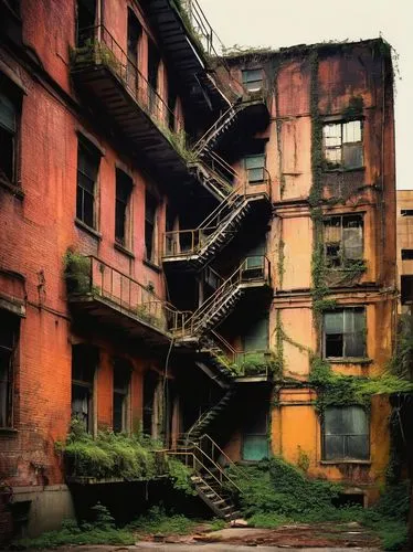 dereliction,tenements,hashima,luxury decay,derelict,lostplace,lost place,disused,dilapidated,abandonments,tenement,dilapidated building,abandoned places,dilapidation,abandoned place,lost places,abandoned building,scampia,ruine,abandonded,Illustration,Realistic Fantasy,Realistic Fantasy 35